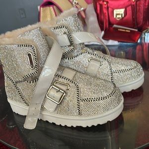 Beautiful rhinestones shoes
